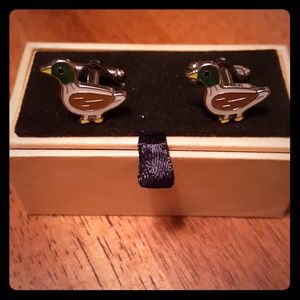 Curated Basics Mallard Duck Cuff Links